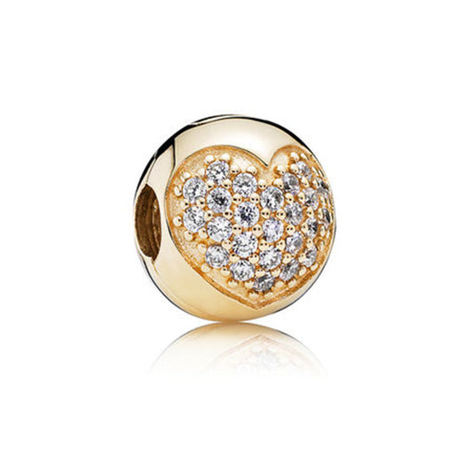 Crystal Heart Charm