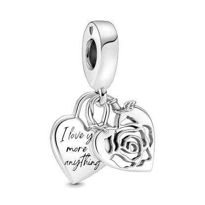I Love You More Than Anything Charm