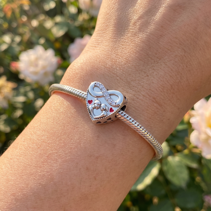 Mom and Daughter Love Charm